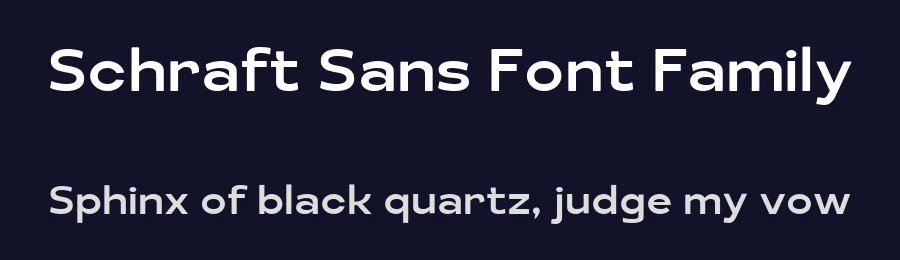 Schraft Sans Font Family by glyphminds.studios — Decorative Font — thumbnail 2