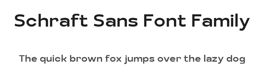 Schraft Sans Font Family by glyphminds.studios — Decorative Font