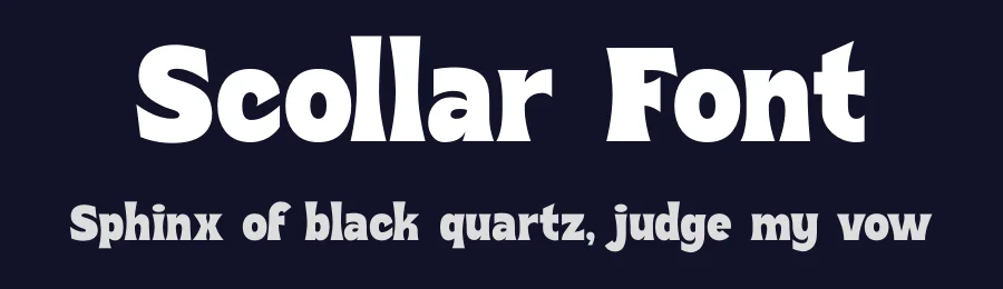 Scollar Font by BRAINWAVES STUDIO — Display Font — thumbnail 2