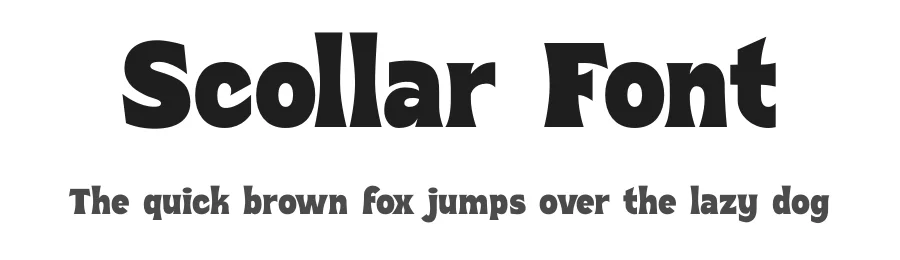 Scollar Font by BRAINWAVES STUDIO — Display Font