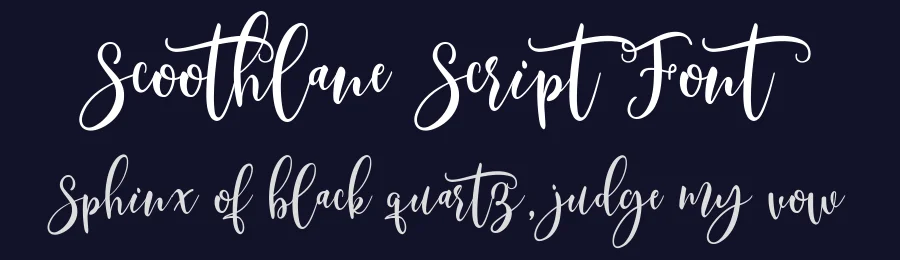 Scoothlane Script Font by MERCURIAL — Script Handwritten Font — thumbnail 2