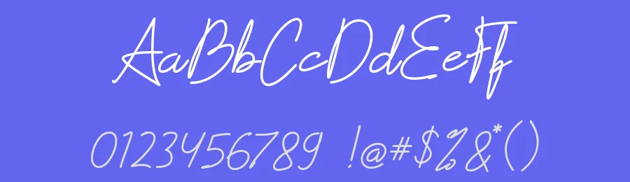 Scoutline Script Font by signatoro — Script Handwritten Font — thumbnail 3