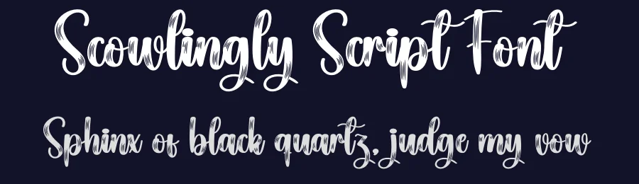 Scowlingly Script Font by creativeletter — Script Handwritten Font — thumbnail 2