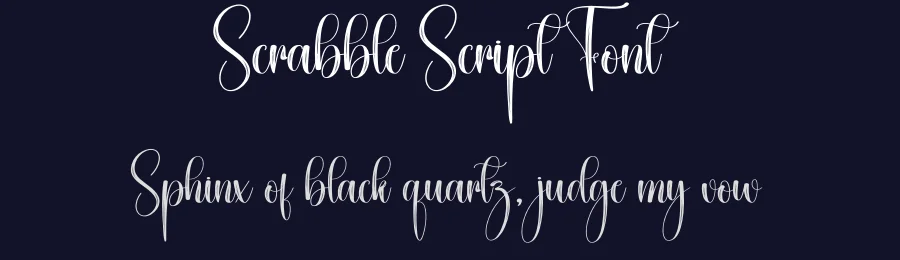 Scrabble Script Font by creativeletter — Script Handwritten Font — thumbnail 2