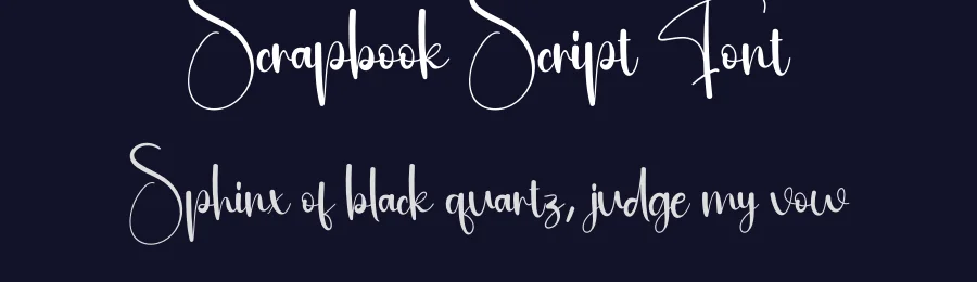 Scrapbook Script Font by creativeletter — Script Handwritten Font — thumbnail 2