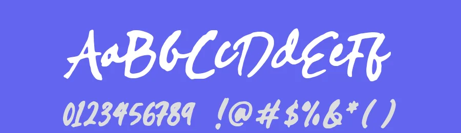 Scratch Handwritten Font by Timur type — Script Handwritten Font — thumbnail 3