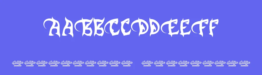 Scream Metal Font by noahtype — Decorative Font — thumbnail 3