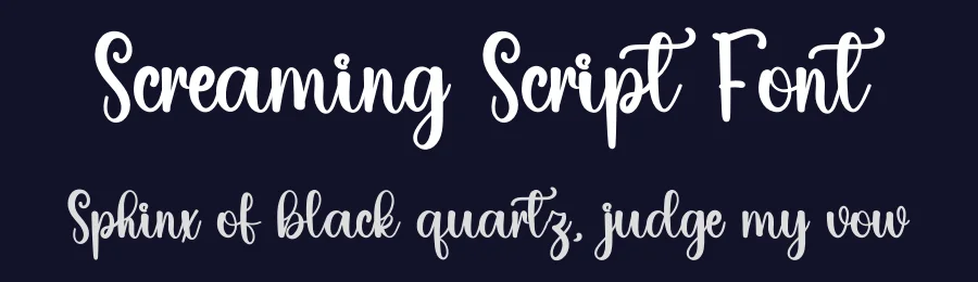 Screaming Script Font by inermediaSTUDIO — Script Handwritten Font — thumbnail 2