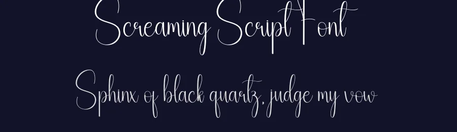 Screaming Script Font by andikastudio — Script Handwritten Font — thumbnail 2