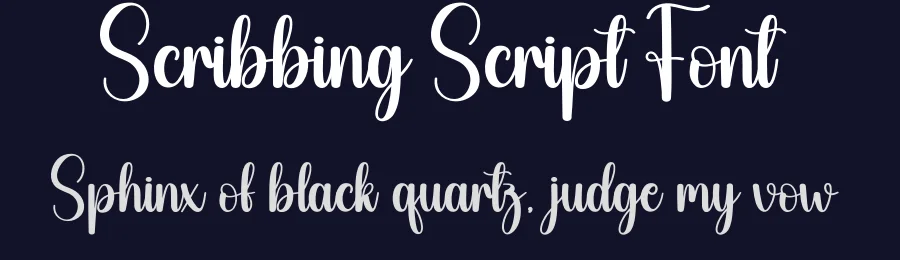 Scribbing Script Font by andikastudio — Script Handwritten Font — thumbnail 2