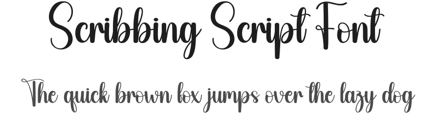 Scribbing Script Font by andikastudio — Script Handwritten Font