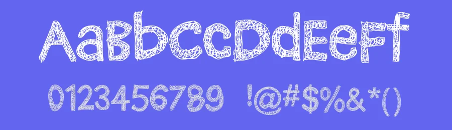Scribble Hummble Font by erifqizefont — Decorative Font — thumbnail 3