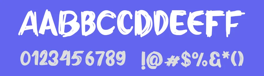 Scribble Marker Font by bearydsgn — Script Handwritten Font — thumbnail 3