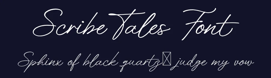 ScribeTales Font by vpcreativeshop — Script Handwritten Font — thumbnail 2