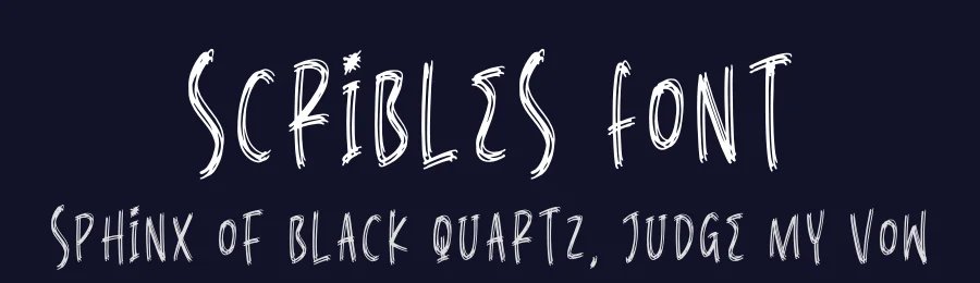 Scribles Font by perspectype — Script Handwritten Font — thumbnail 2