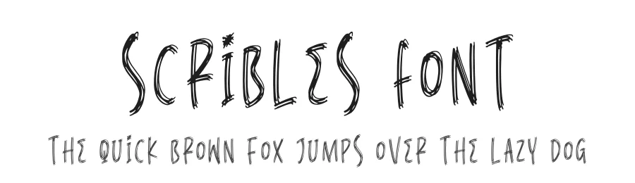 Scribles Font by perspectype — Script Handwritten Font