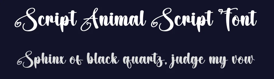 Script Animal Script Font by andikastudio — Script Handwritten Font — thumbnail 2