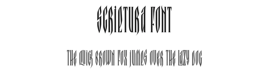 Scriptura Font by Natalia Ratajczak — Display Font