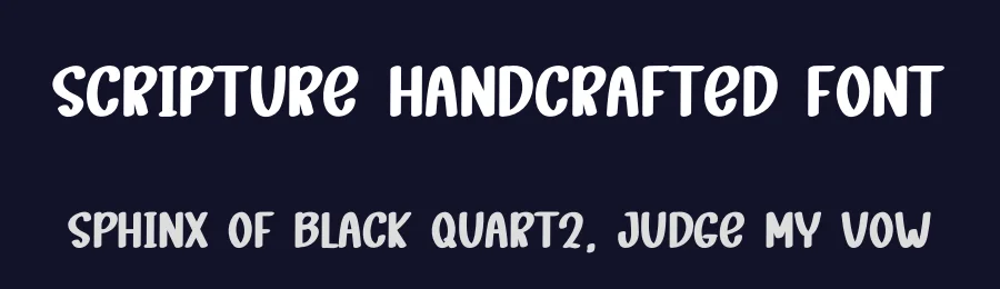 Scripture Handcrafted Font by inermediaSTUDIO — Display Font — thumbnail 2
