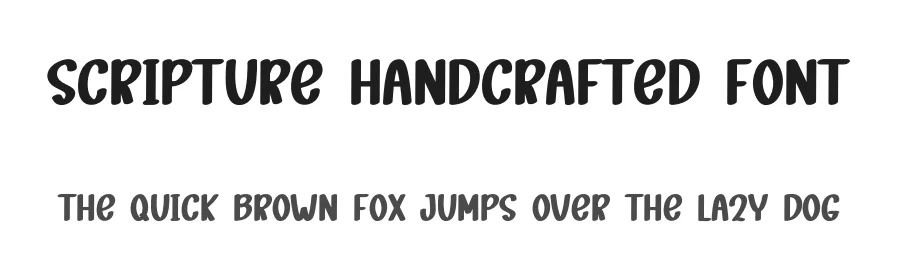 Scripture Handcrafted Font by inermediaSTUDIO — Display Font