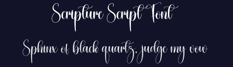 Scripture Script Font by creativeletter — Script Handwritten Font — thumbnail 2