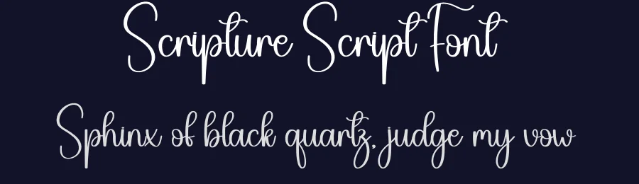 Scripture Script Font by creativeletter — Script Handwritten Font — thumbnail 2