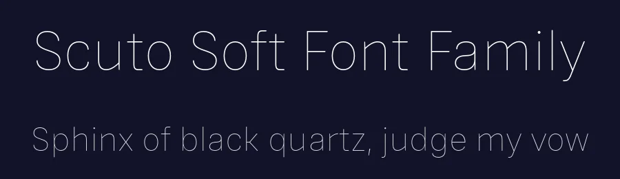 Scuto Soft Font Family by Pepper Type — Display Font — thumbnail 2