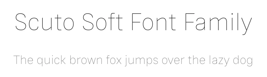 Scuto Soft Font Family by Pepper Type — Display Font