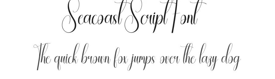 Seacoast Script Font by andikastudio — Script Handwritten Font