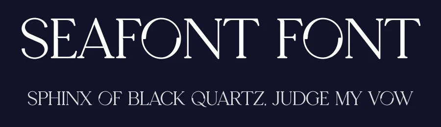 Seafont Font by vpcreativeshop — Decorative Font — thumbnail 2