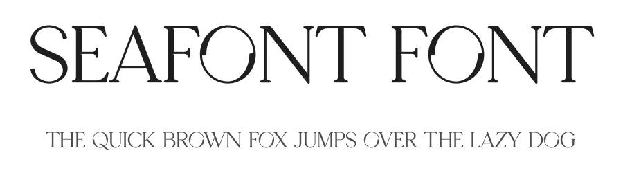 Seafont Font by vpcreativeshop — Decorative Font