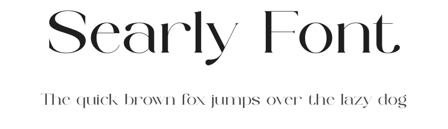 Searly Font by SURATMI — Serif Font