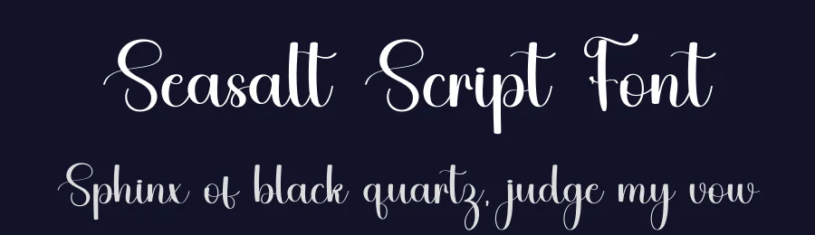 Seasalt Script Font by freshtypeink — Script Handwritten Font — thumbnail 2