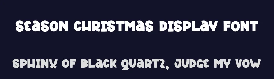 Season Christmas Display Font by andikastudio — Script Handwritten Font — thumbnail 2
