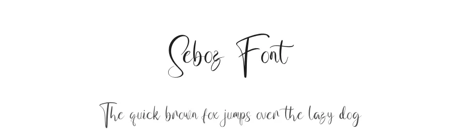Seboz Font by khalwastudio — Script Handwritten Font
