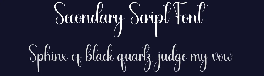 Secondary Script Font by andikastudio — Script Handwritten Font — thumbnail 2