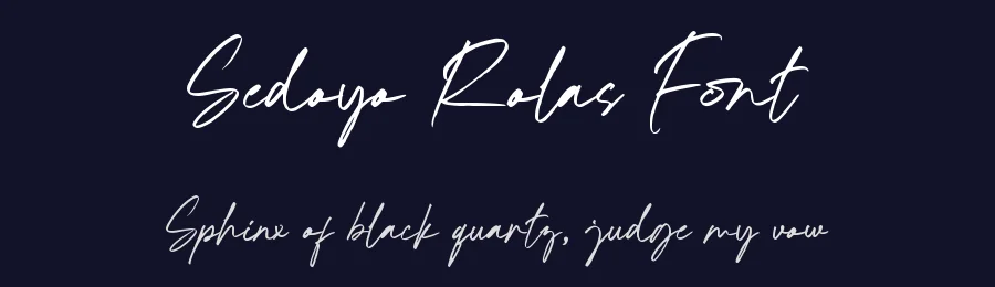 Sedoyo Rolas Font by GFRcreative — Script Handwritten Font — thumbnail 2