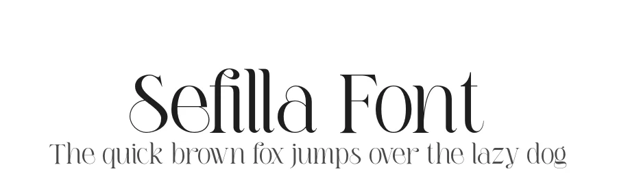 Sefilla Font by roomspace.cl — Serif Font