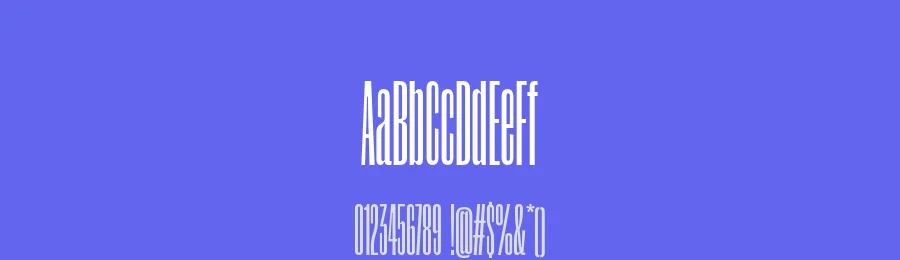 Segment B Type Font by Kobuzan — Sans Serif Font — thumbnail 3