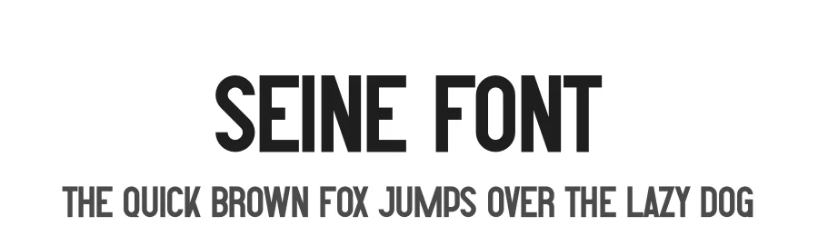 Seine Font by vpcreativeshop — Sans Serif Font