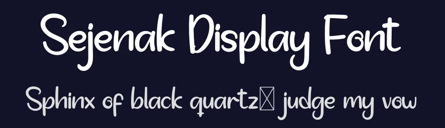 Sejenak Display Font by productype — Script Handwritten Font — thumbnail 2