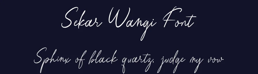 Sekar Wangi Font by Gracetypestudio — Script Handwritten Font — thumbnail 2