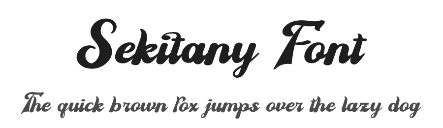 Sekitany Font by Denustudios — Decorative Font