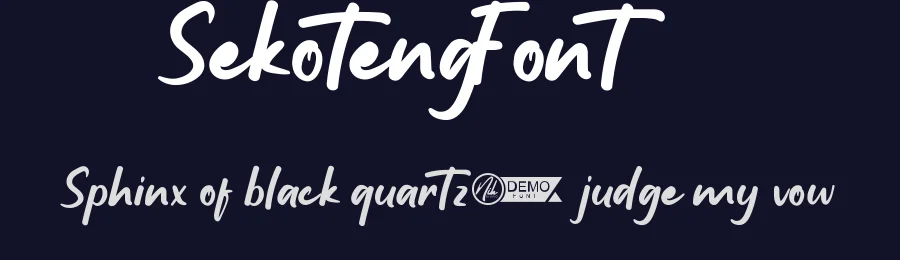 Sekoteng Font by nihstudio — Script Handwritten Font — thumbnail 2