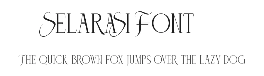 Selarasi Font by nihstudio — Display Font