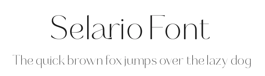 Selario Font by timelesstype.co — Sans Serif Font