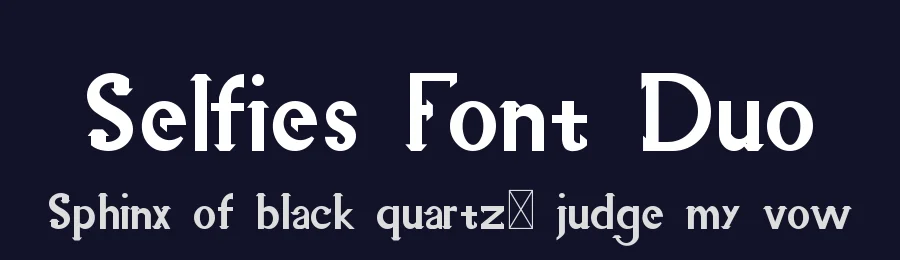 Selfies Font Duo by edricstudio — Script Handwritten Font — thumbnail 2