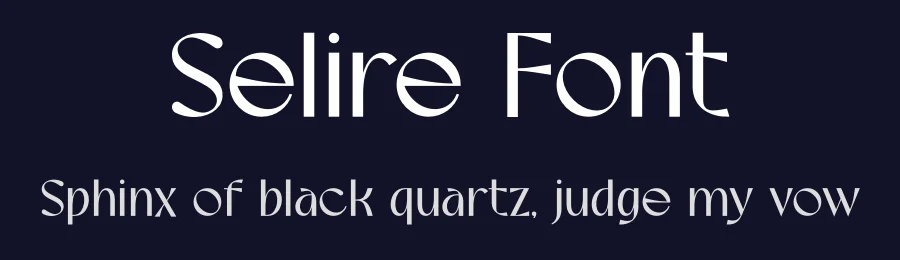 Selire Font by MaikoHatta — Sans Serif Font — thumbnail 2