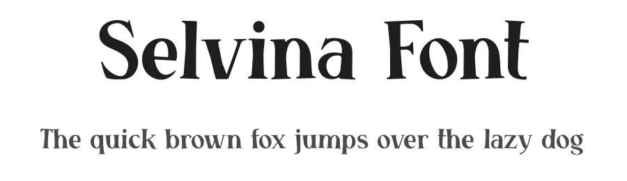 Selvina Font by Aivos Dreams — Display Font