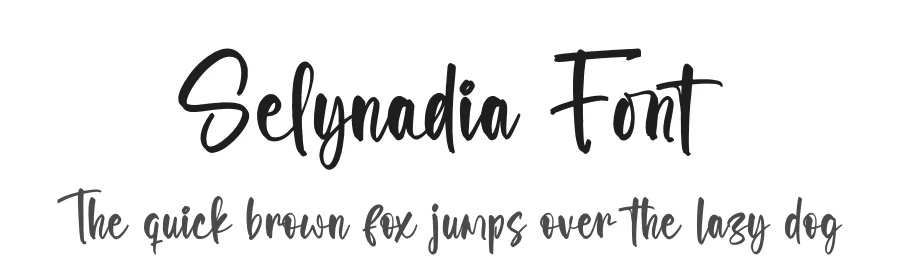 Selynadia Font by stylishtype.co — Script Handwritten Font